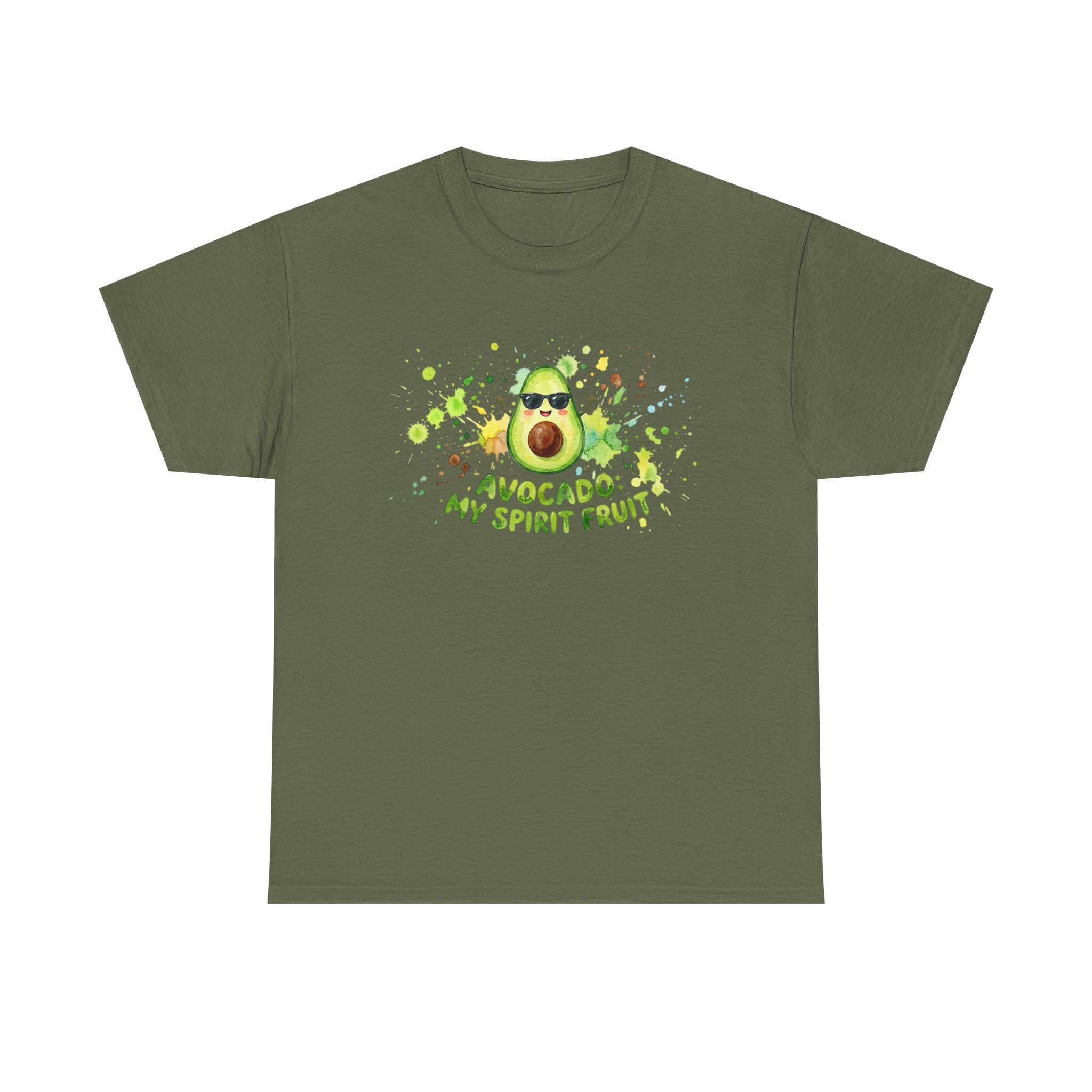 Avocado My Spirit Fruit T-Shirt — Funny Avocado Graphic Tee for Avocado Lovers