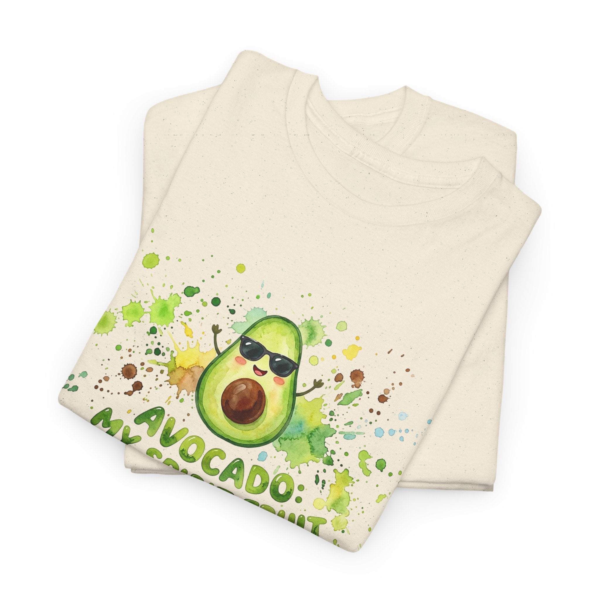 Avocado My Spirit Fruit T-Shirt — Funny Avocado Graphic Tee for Avocado Lovers
