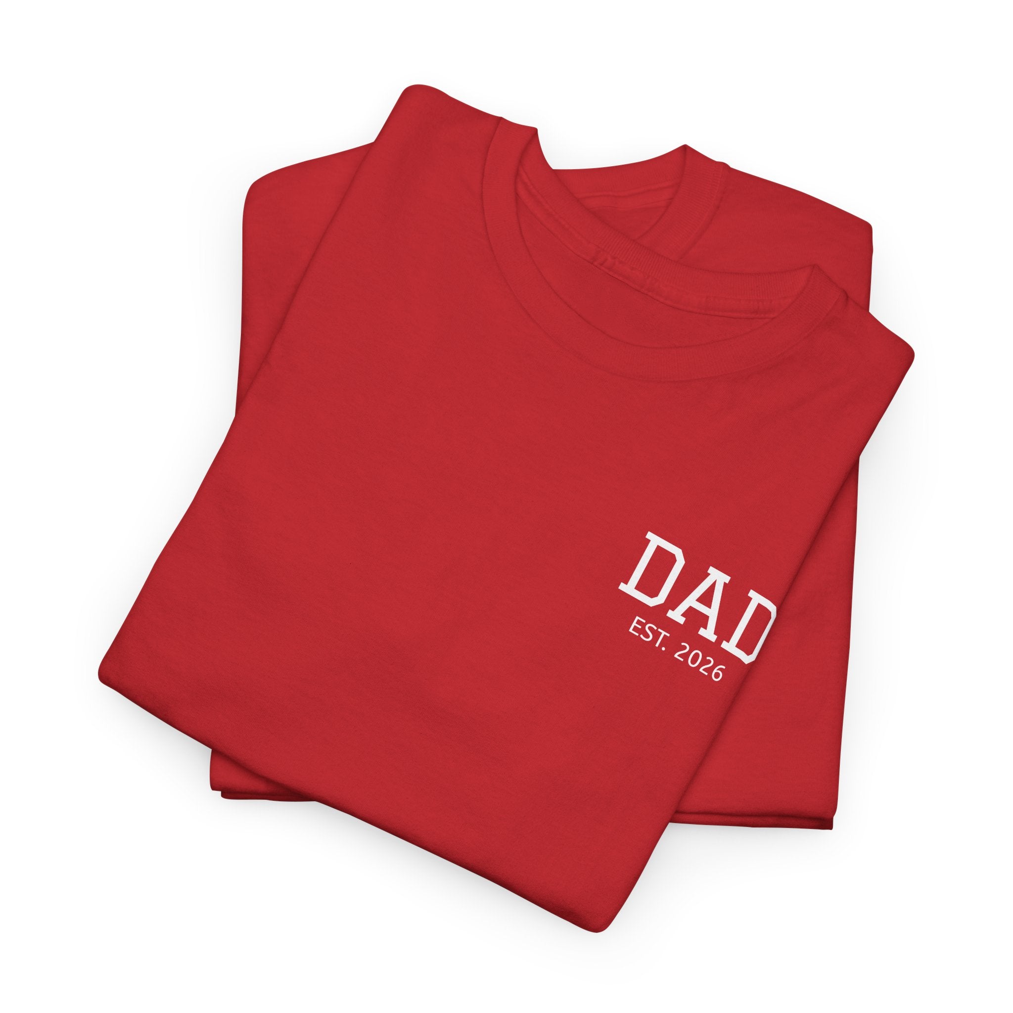 Dad Logo T-Shirt — Personalized Name Graphic Tee