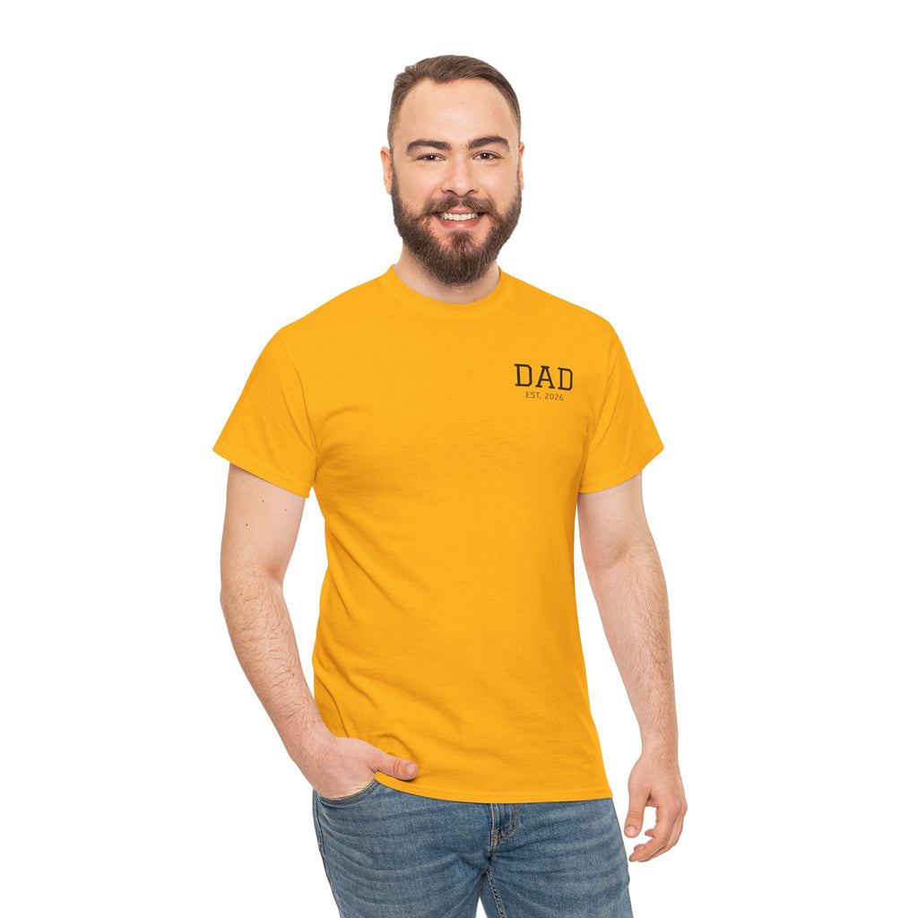 Dad Logo T-Shirt — Personalized Name Graphic Tee
