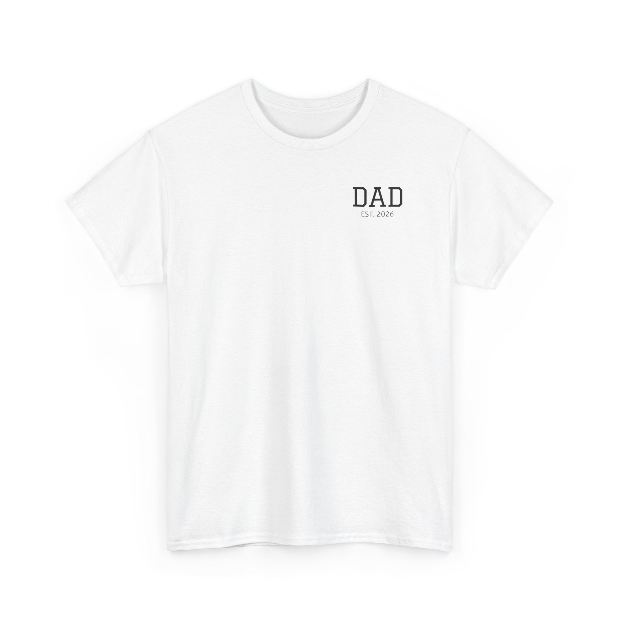 Dad Logo T-Shirt — Personalized Name Graphic Tee