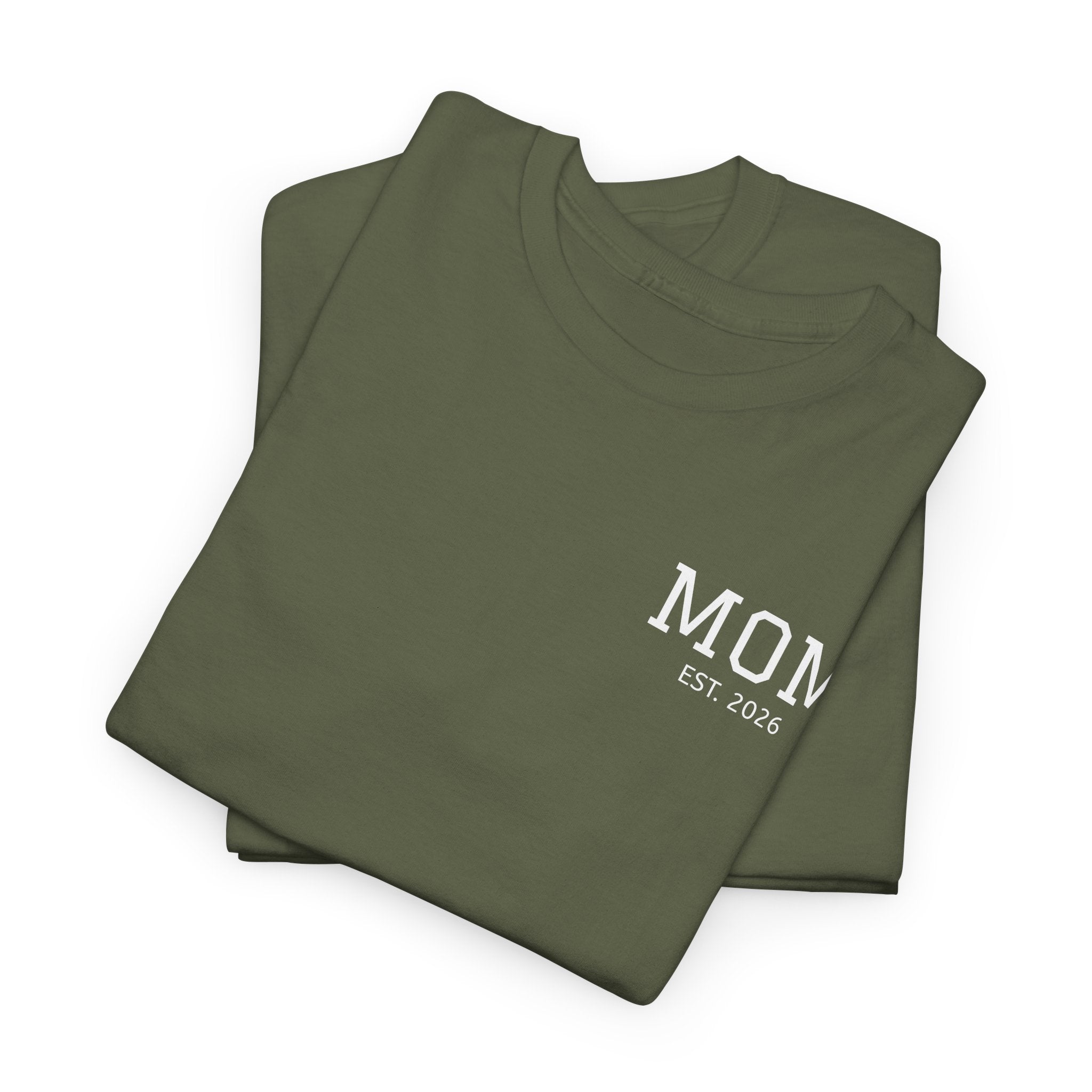 Mom Logo T-Shirt — Personalized Name Graphic Tee