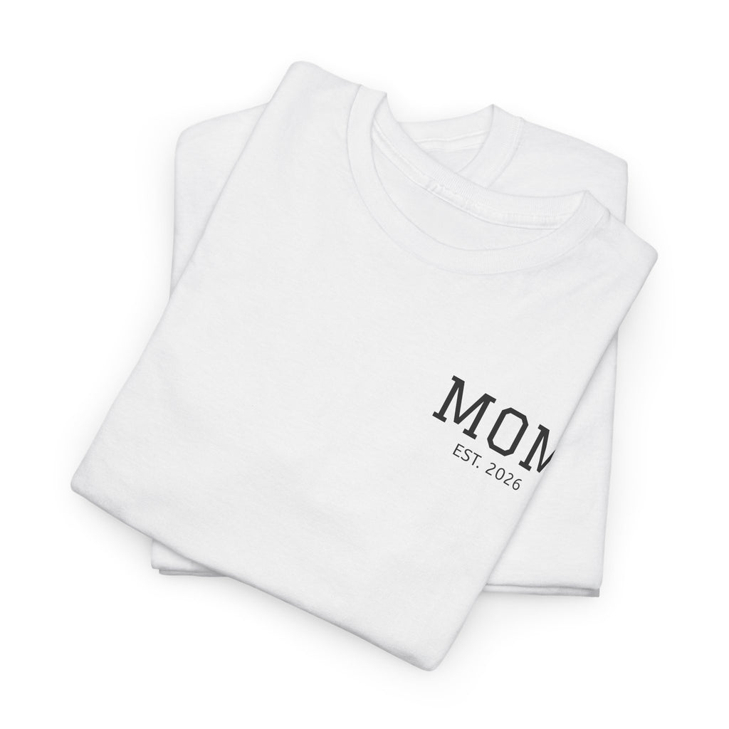 Mom Logo T-Shirt — Personalized Name Graphic Tee