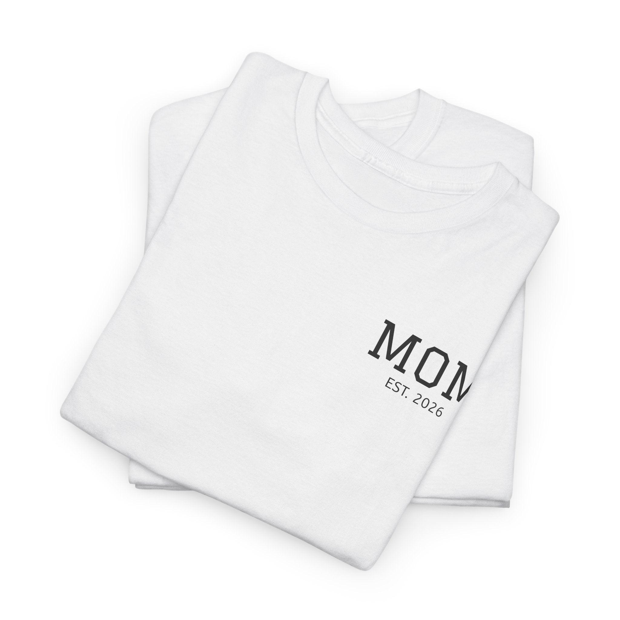 Mom Logo T-Shirt — Personalized Name Graphic Tee