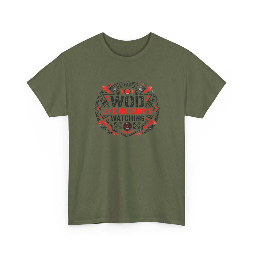 WOD 'Like Nobody's Watching' CrossFit T-Shirt
