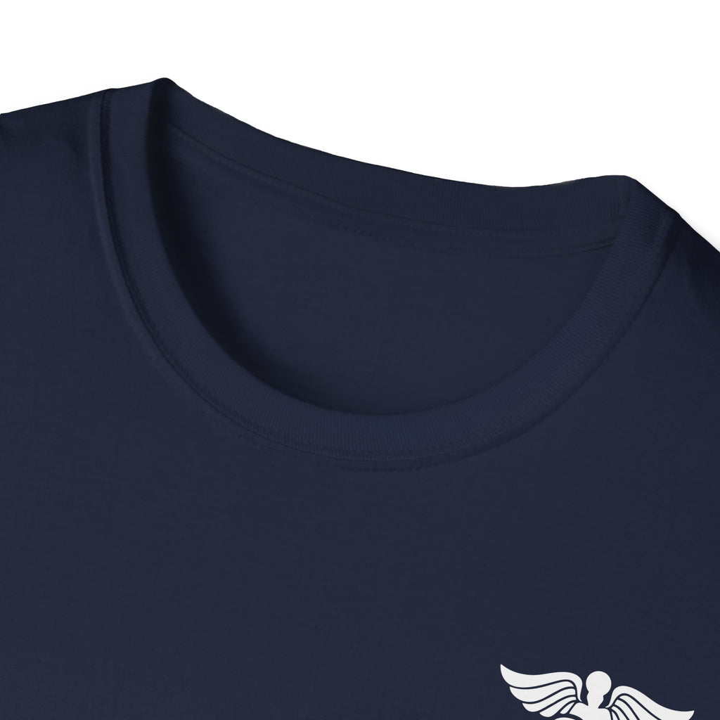 RN Nurse T‑Shirt — Personalized Caduceus Logo Tee with Name