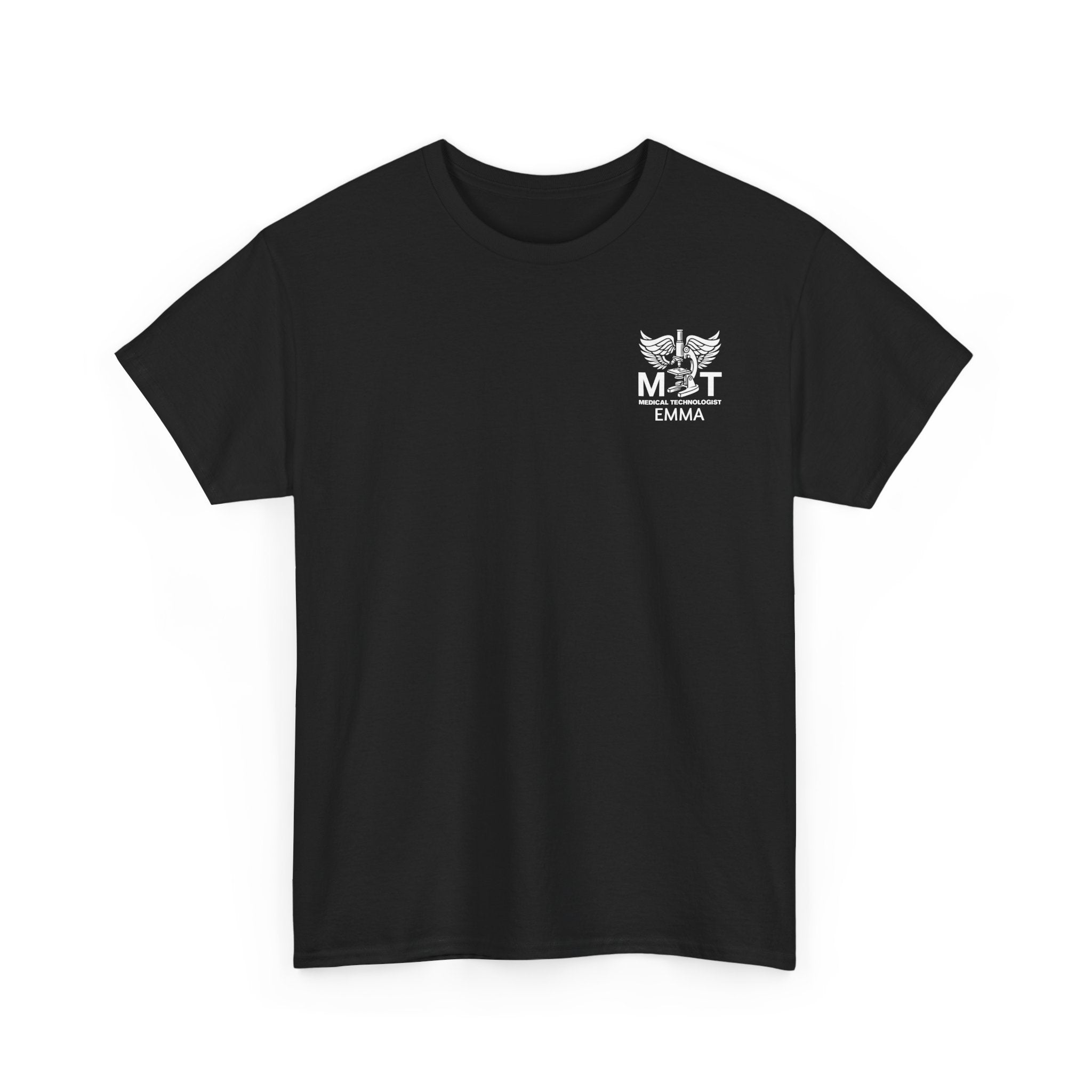 Medical Technologist Logo T‑Shirt — Personalized Name Graphic Tee