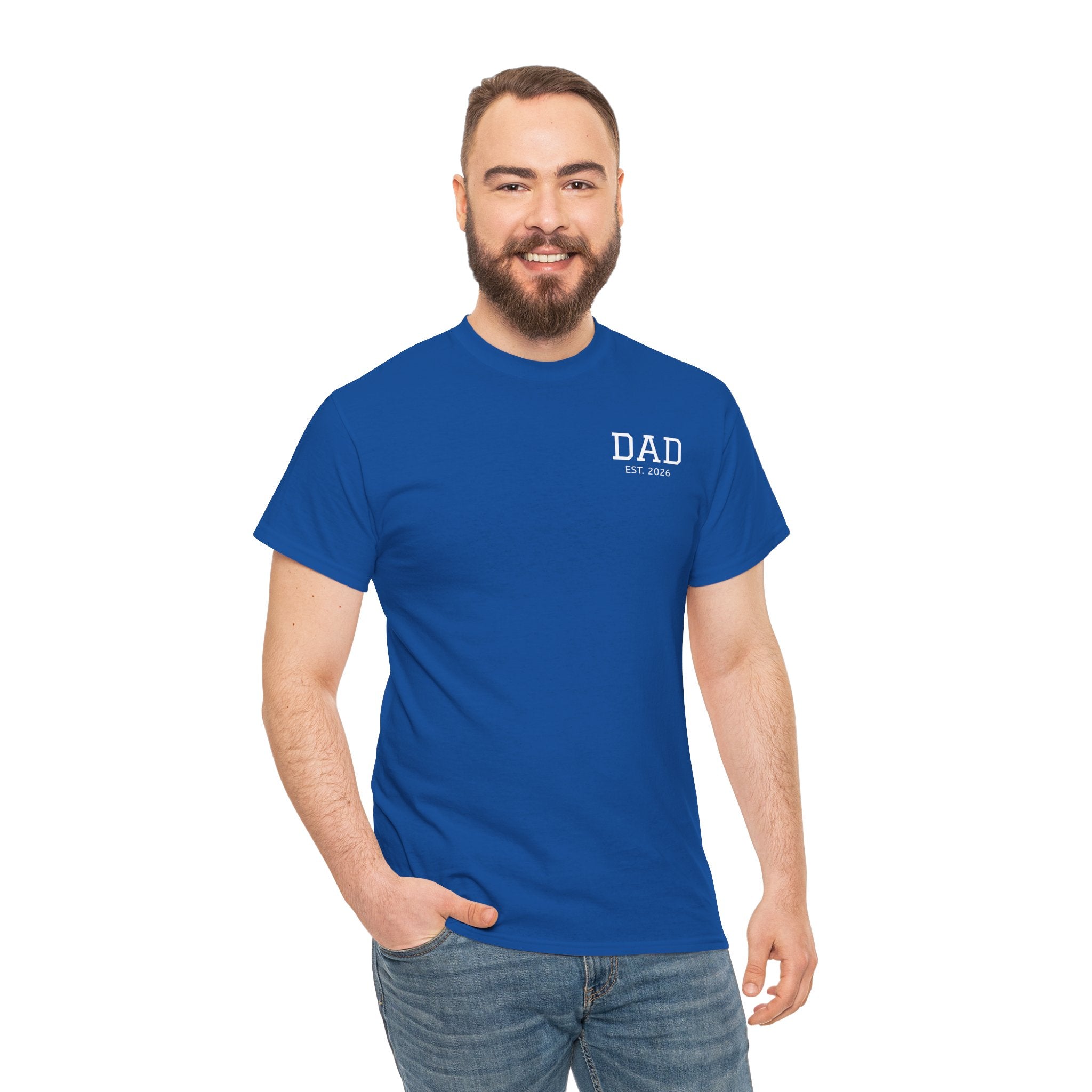 Dad Logo T-Shirt — Personalized Name Graphic Tee