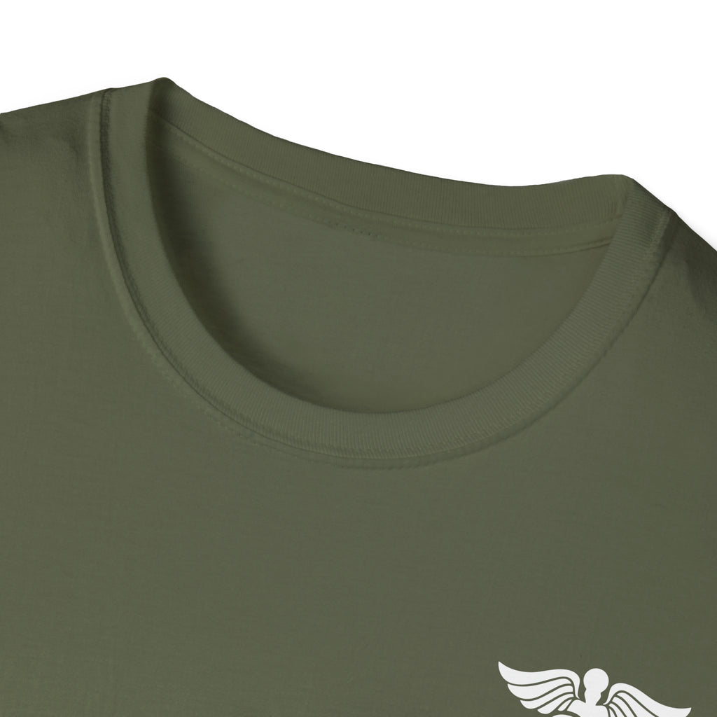 RN Nurse T‑Shirt — Personalized Caduceus Logo Tee with Name