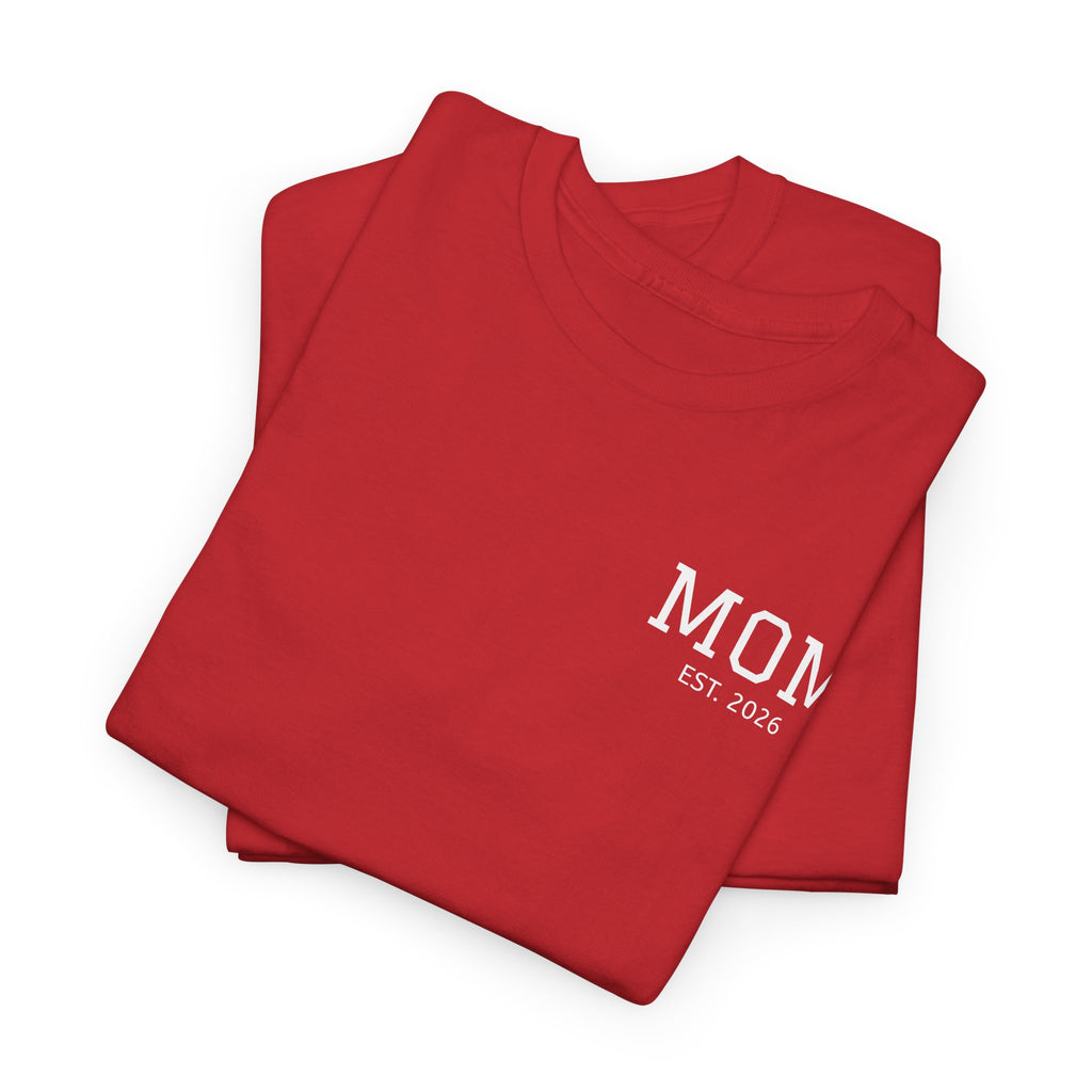 Mom Logo T-Shirt — Personalized Name Graphic Tee