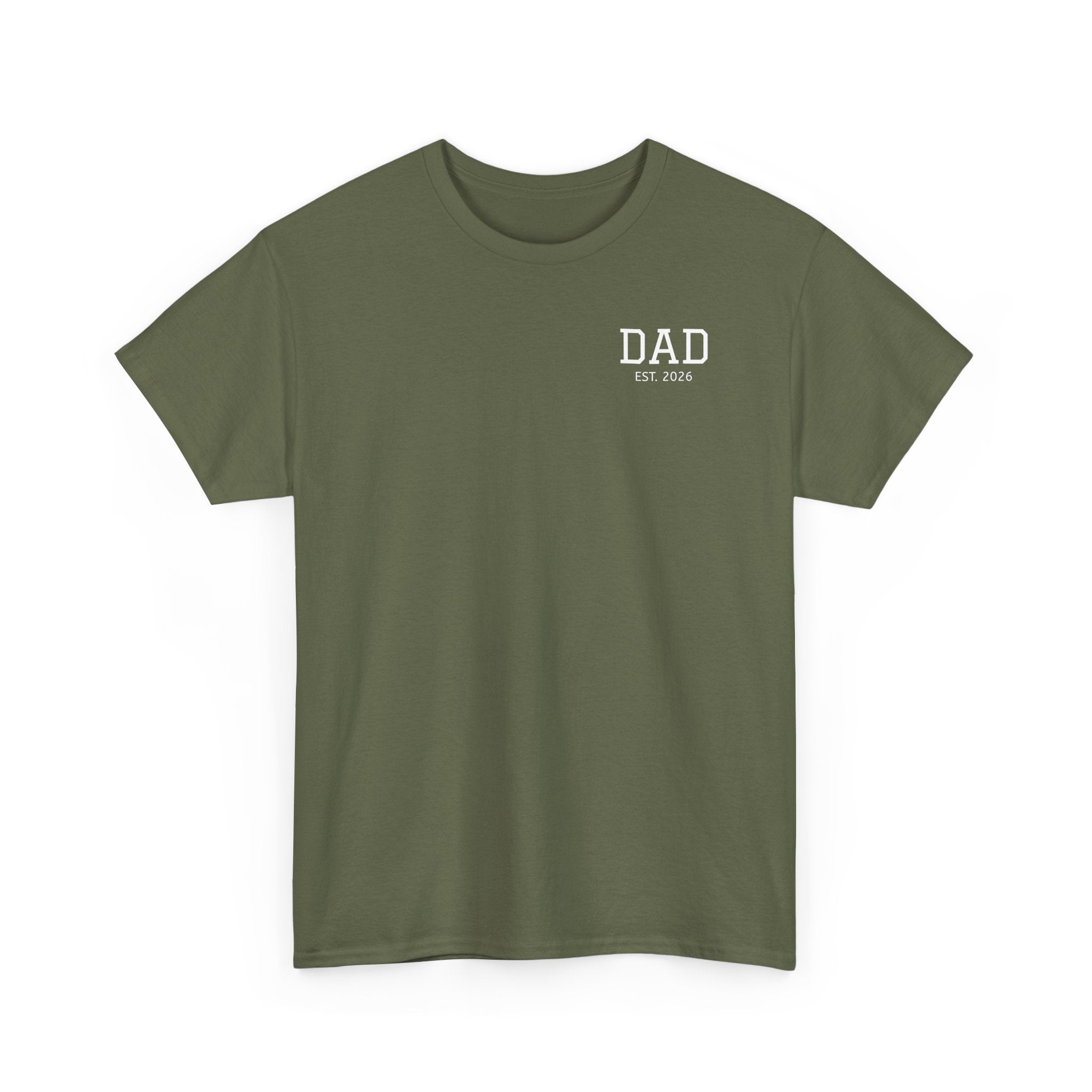 Dad Logo T-Shirt — Personalized Name Graphic Tee