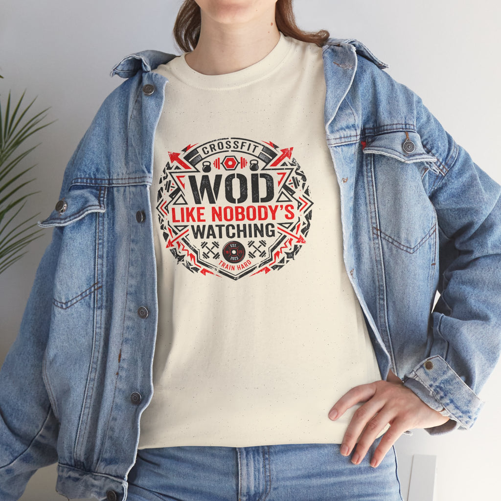 WOD 'Like Nobody's Watching' CrossFit T-Shirt
