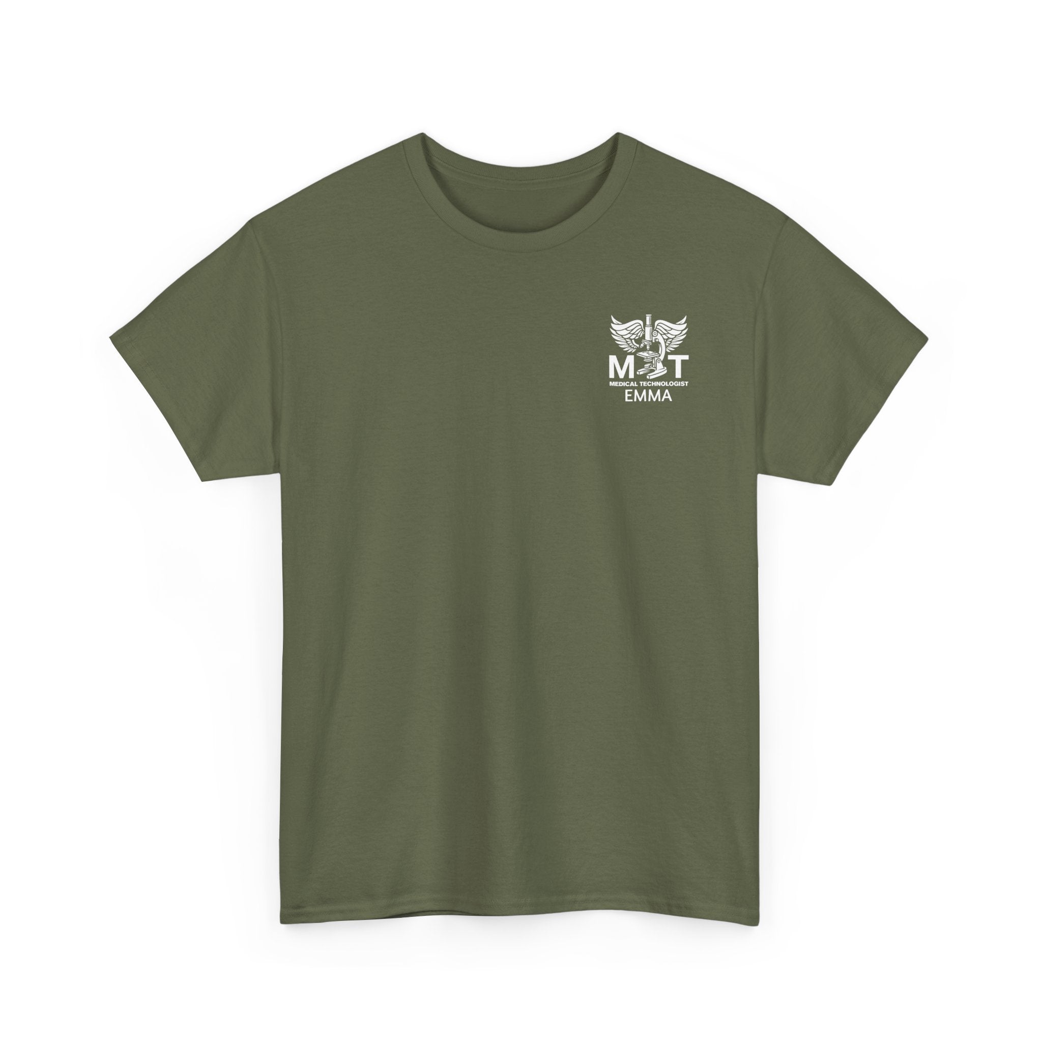 Medical Technologist Logo T‑Shirt — Personalized Name Graphic Tee